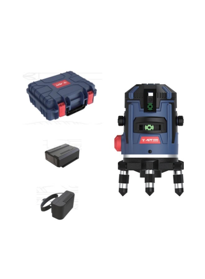 Apt Line Laser Level - 30 Meter 5 Line 2 battery Model  APT AIM-G5 - Image 2